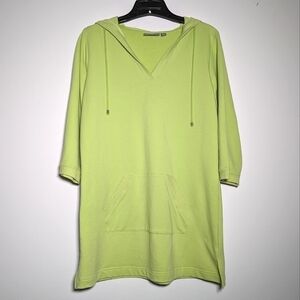 SPORT Savvy Hoodie Sweatshirt Tunic Sz S